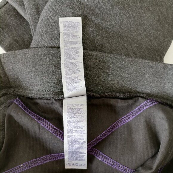 NYDJ Womens Charcoal Black Elastic Waist Pull On Stretch Ponte Legging Size 10 - Picture 7 of 8